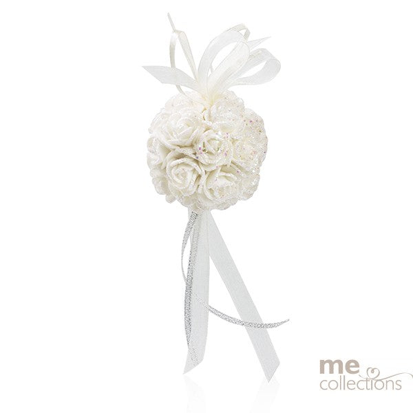 Bridal Collection Rose Posie β White, Ivory & Glitter Keepsake Bridal Collection Rose Posie β White, Ivory & Glitter Keepsake